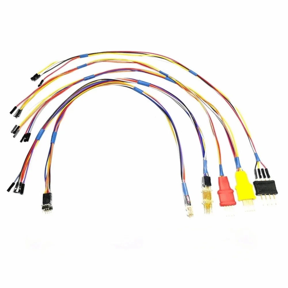 5PCS ABS + Copper ECU Probe Adapter Multi-Color Solder-Free Car Diagnostic Tool No-Soldering Probe Automotive Electronics Repair