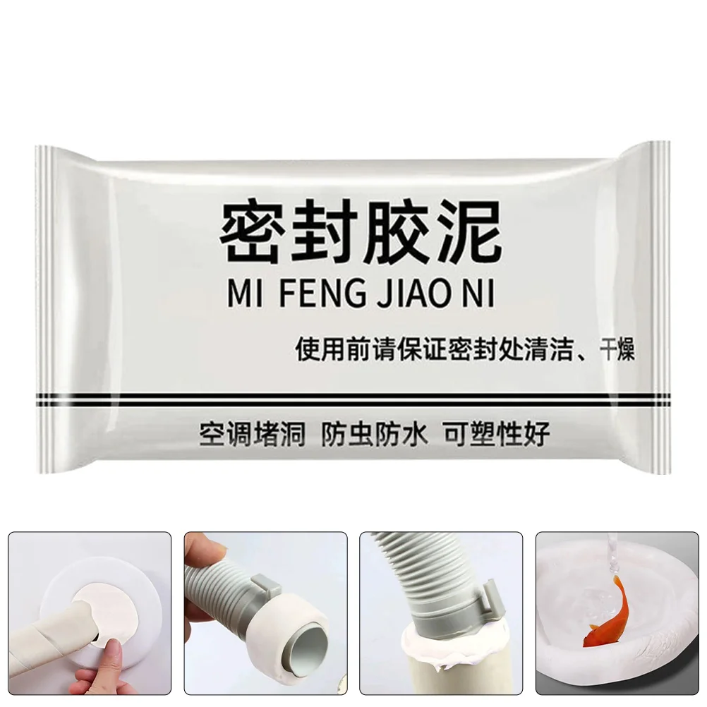 

10Pcs Waterproof Sealing Clay Advanced Sealant Mud Quick Repair Wall Drain Connection Holes Gaps Waterproof Leak Sealant