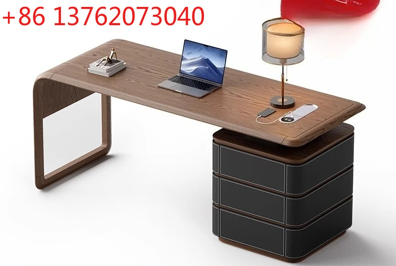 

Итальянский минималистичный письменный стол, дизайнерский учебный домашний стол, письменный стол