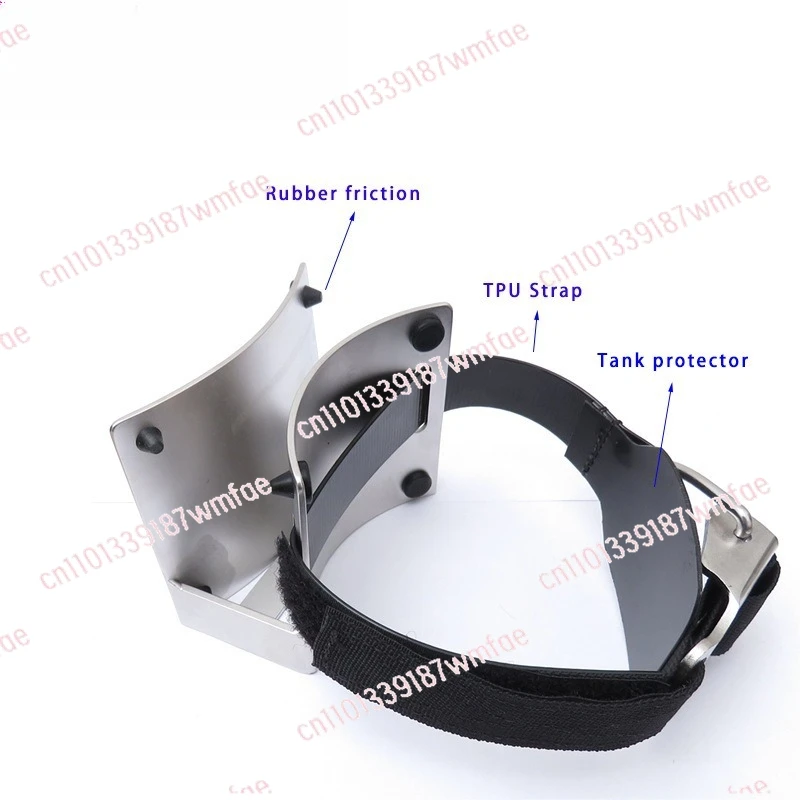 Technical diving bottle hoop 12L diameter 180mm 3L100mm SS316 double bottle