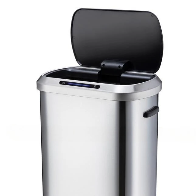 

Household, kitchen, high-end, smart, induction, trash can, stainless steel, sanding, oil sealing, induction