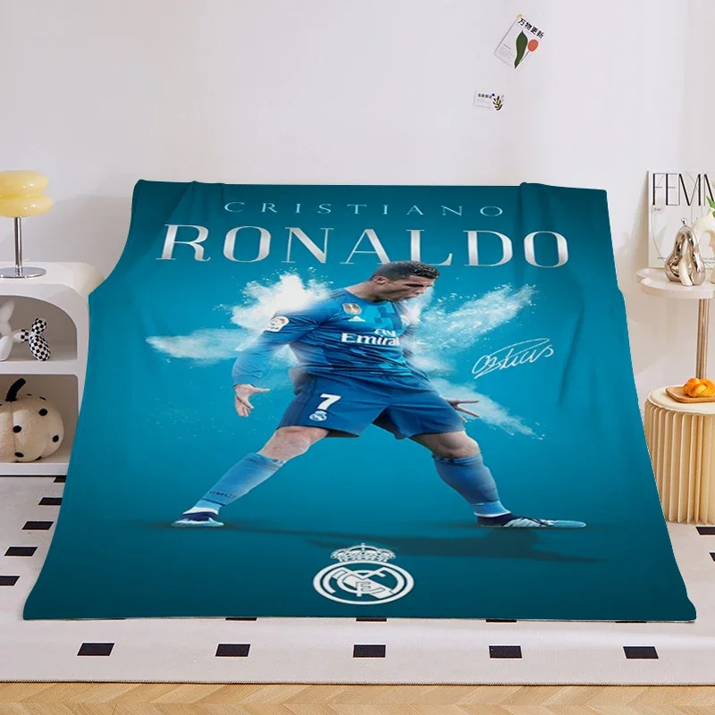 

Диванные одеяла для зимы A-Криштиану Роналду постельное белье из микрофибры размер King Size теплая кровать флисовое Походное домашнее ворсовое пушистое мягкое одеяло