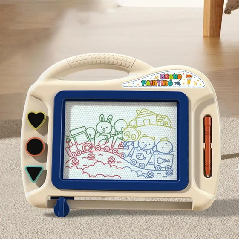 Portable Magnetic Drawing Board Large  Doodle Mat Preschool Learning Activities Travel Toy Painting Doodle Pad For Road Trips