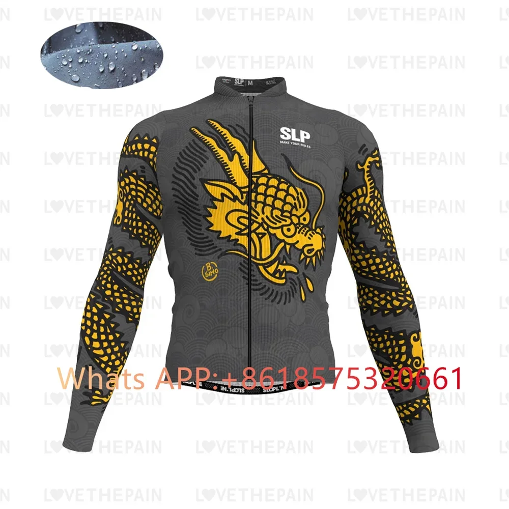 Black Men Cycling water proof Wind Long sleeve Windproof Bike Jersey Lightweight Warm Bicycle Cycling jacket Golf Running Hiking