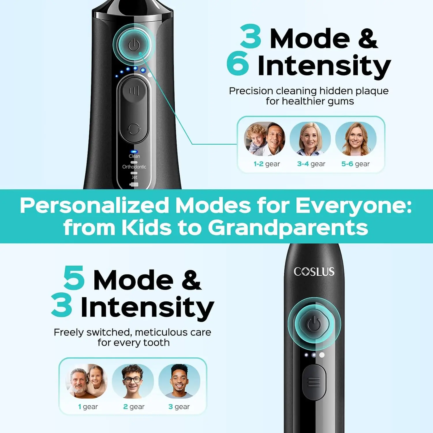 2-in-1 Electric Toothbrush Flosser 5