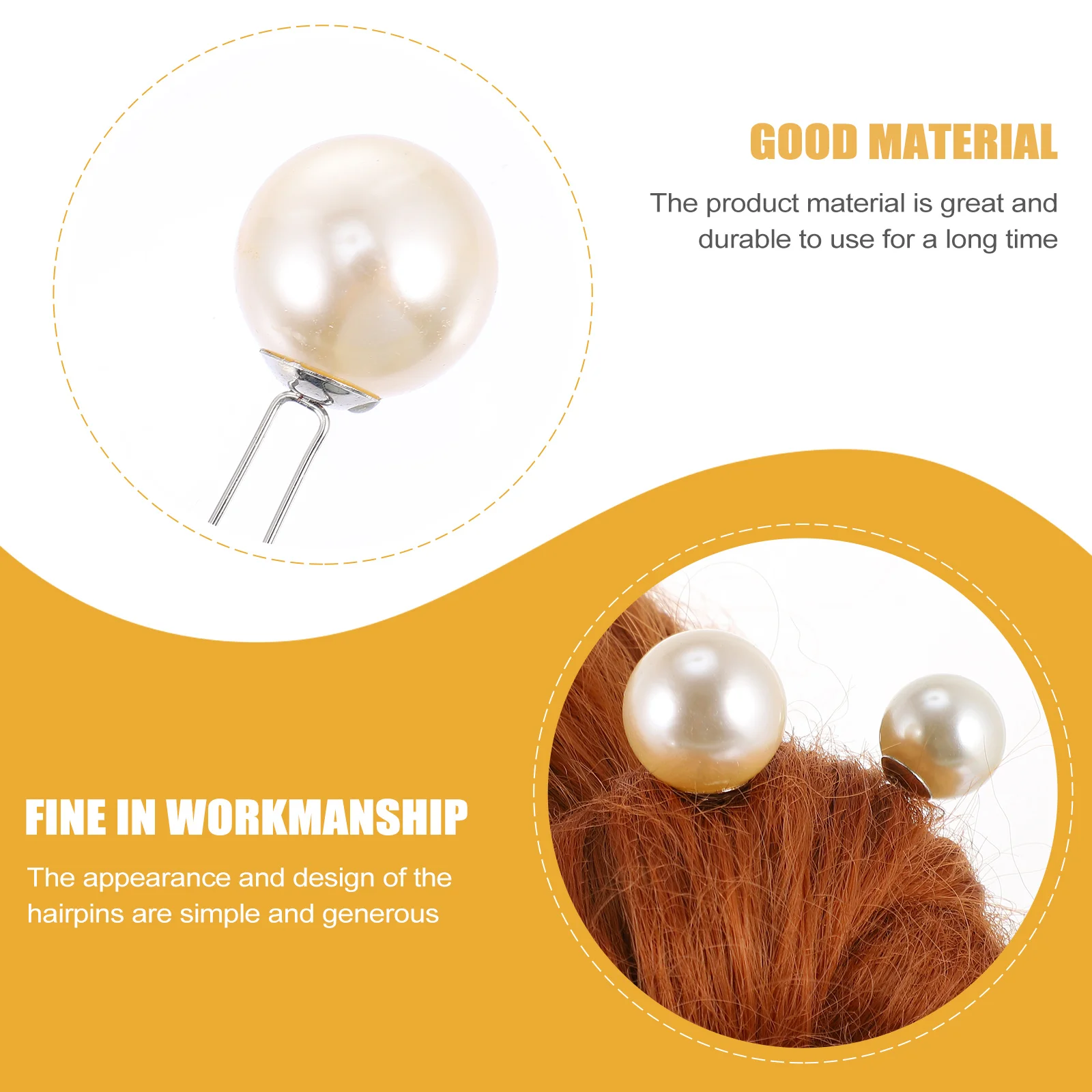 

16pcs Hairpin Pearl Clips Wedding Bridesmaid Accessories Decorative Headdress Hair Wedding Hairpins Styling Tools