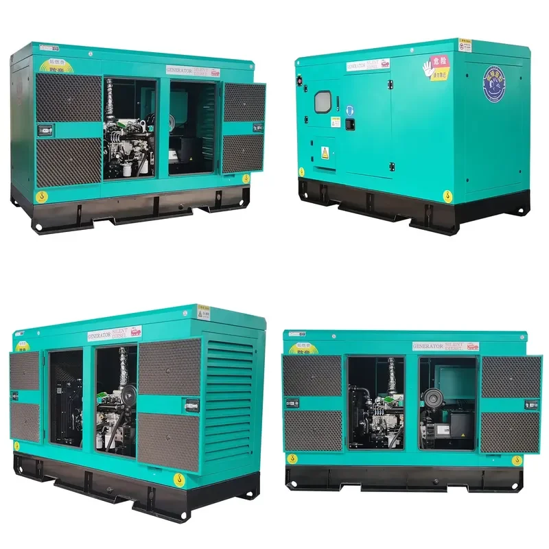 High Quality Ultra Silen 50Kw HENGLI Engine Generator for Industry Power