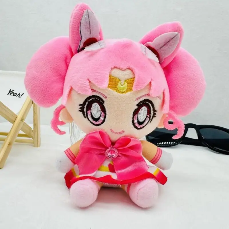 Kawaii Sailor Moon Plush Doll Multi Functional Anime Fans Plush Usagi Tsukino Backpack Zipper Decoration Friend's Birthday Gift