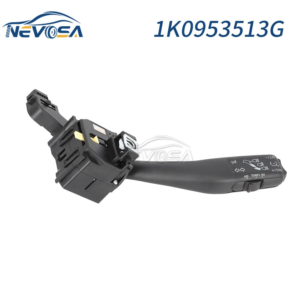 NEVOSA 1K0 953 513 G 1K0953513G Cruise Control Turn Signal Switch For VW Jetta Golf 5 6 MK6 GTI MK5 Tiguan Rabbit