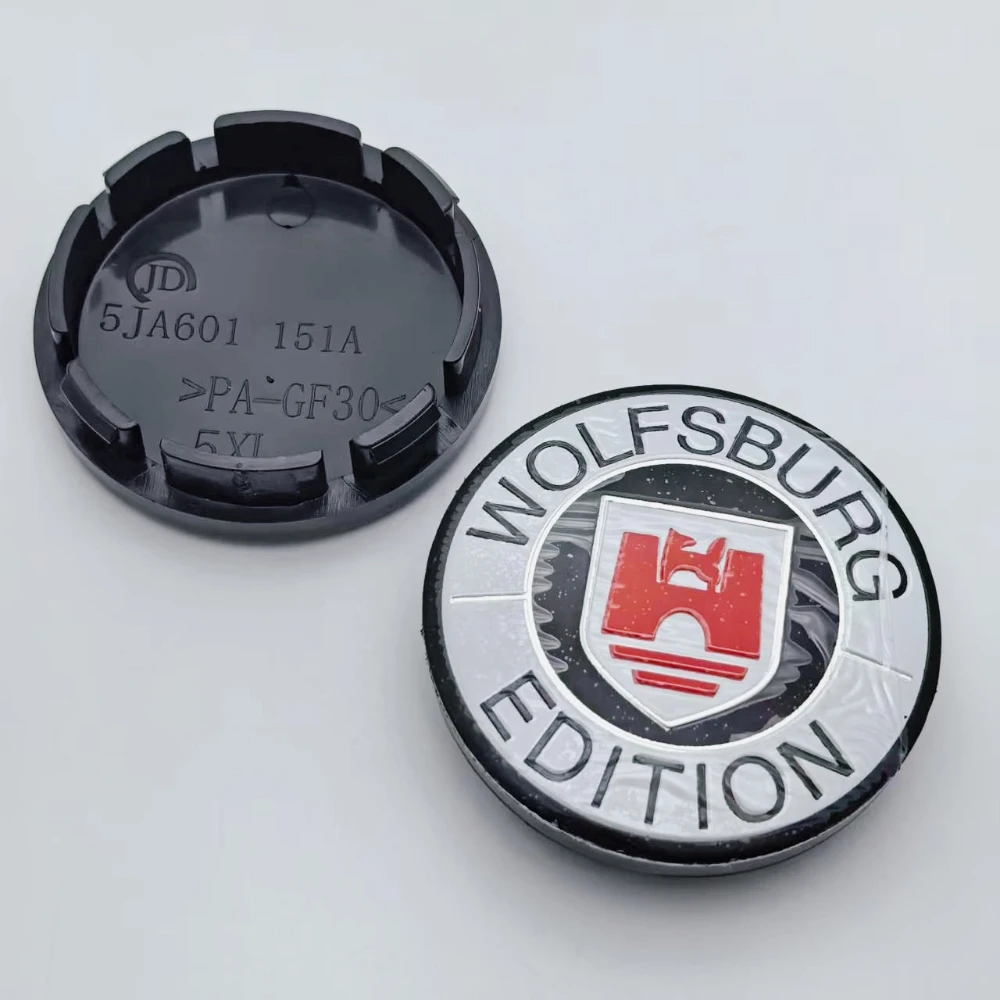 4 قطعة 56 مللي متر (51 مللي متر I.D) Wolfsburg شعار Bagde سيارة عجلة مركز قبعات عجلات محور حافة Hubcaps غطاء استبدال لشركة فولكس فاجن اكسسوارات التصميم #4