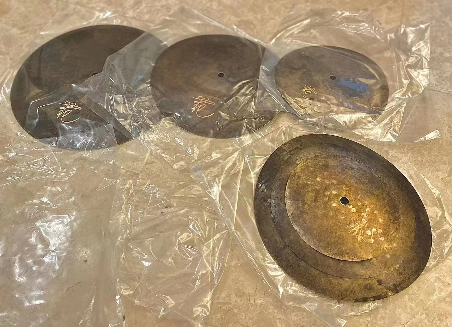 Hooqu جودة عالية الأصلي B20 الصنج التصفيق 9 ''11'' 13'' التصفيق المكدس الصنج