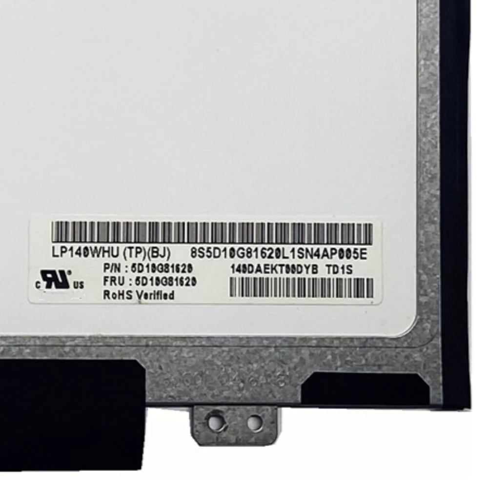 14.0 inch LP140WHU TPBJ Laptop LCD screen IPS