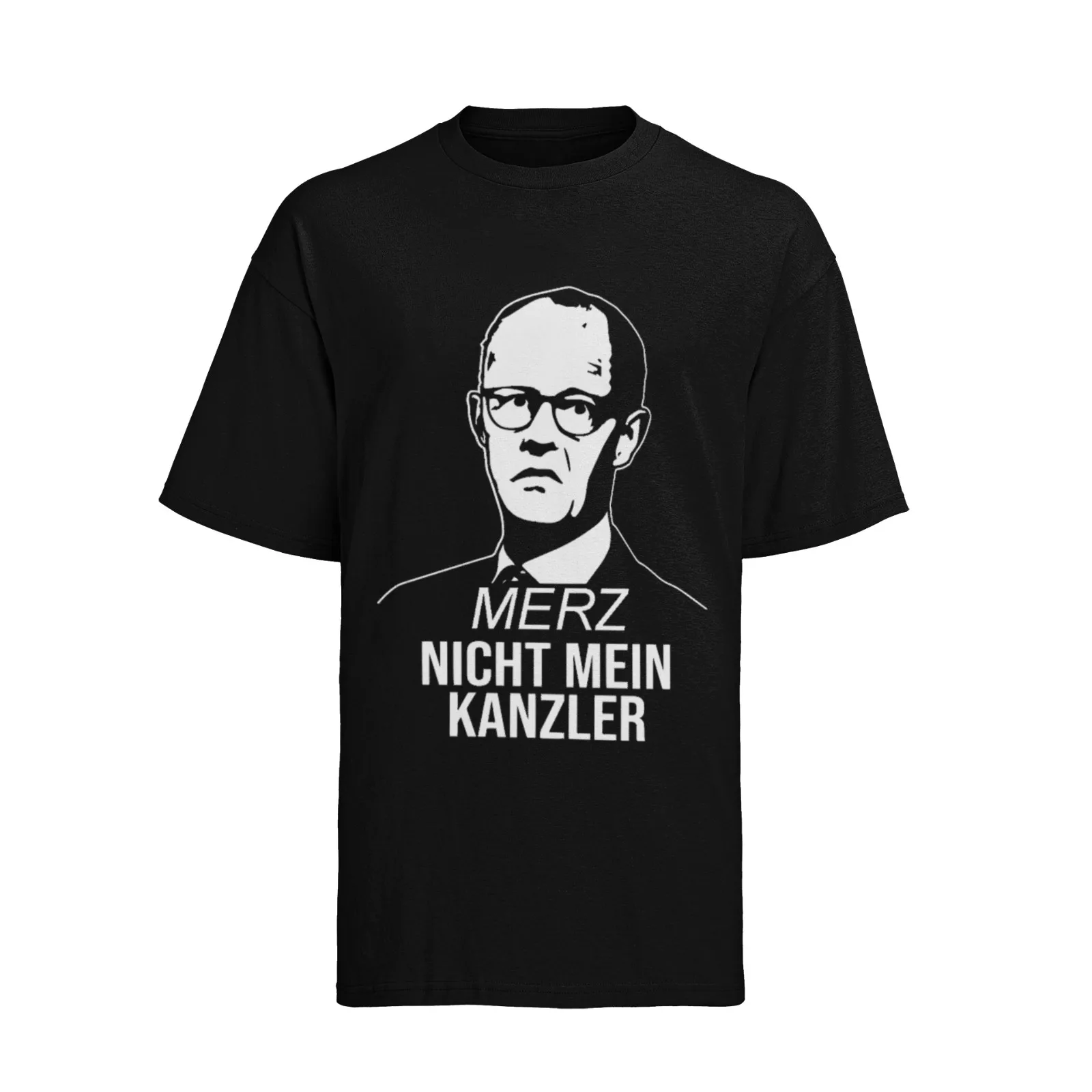 Merz nicht mein Chancellor AFD DE Deutschland Liebe Herren T-Shirt Baumwolle S-XXXL