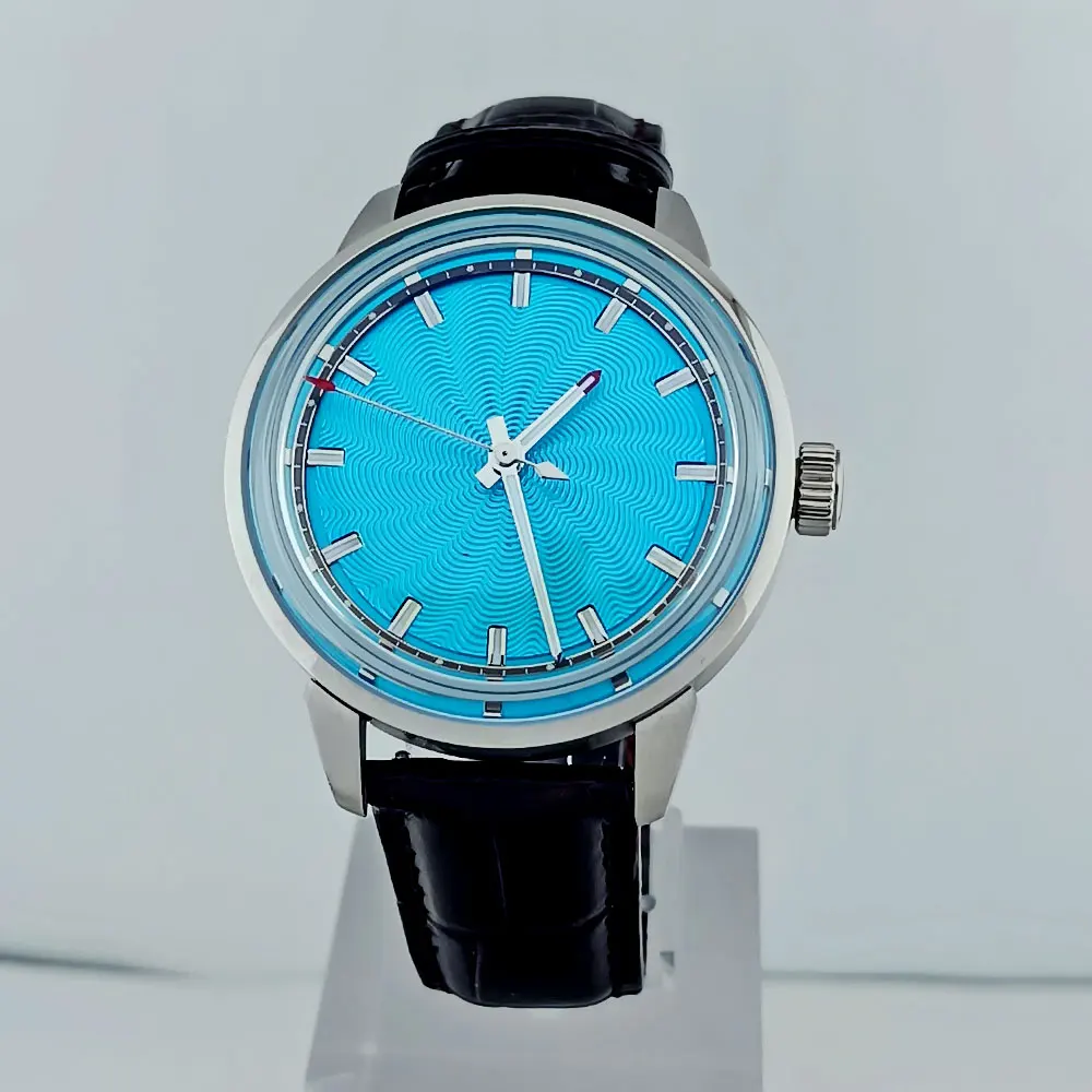 kouluolang-42 мм Мужские роскошные часы Miyota8215 Автоматический механический механизм Корпус из нержавеющей стали 316L зеленый светящийся