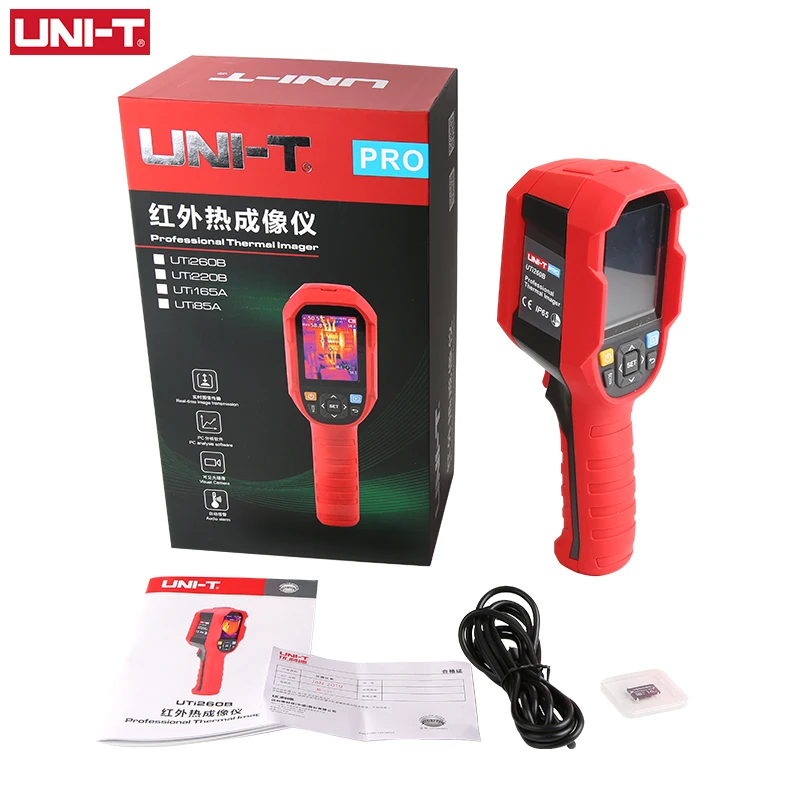 UNI-T UTI260B サーマルイメージャー 256X192 ピクセル HD 赤外線