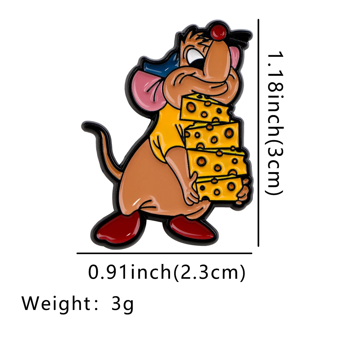 Classic Cartoon Bear Cat Lapel Pins for Backpacks Enamel Pin Men Women\'s Brooches Briefcase Badges Accessories Kids Gifts