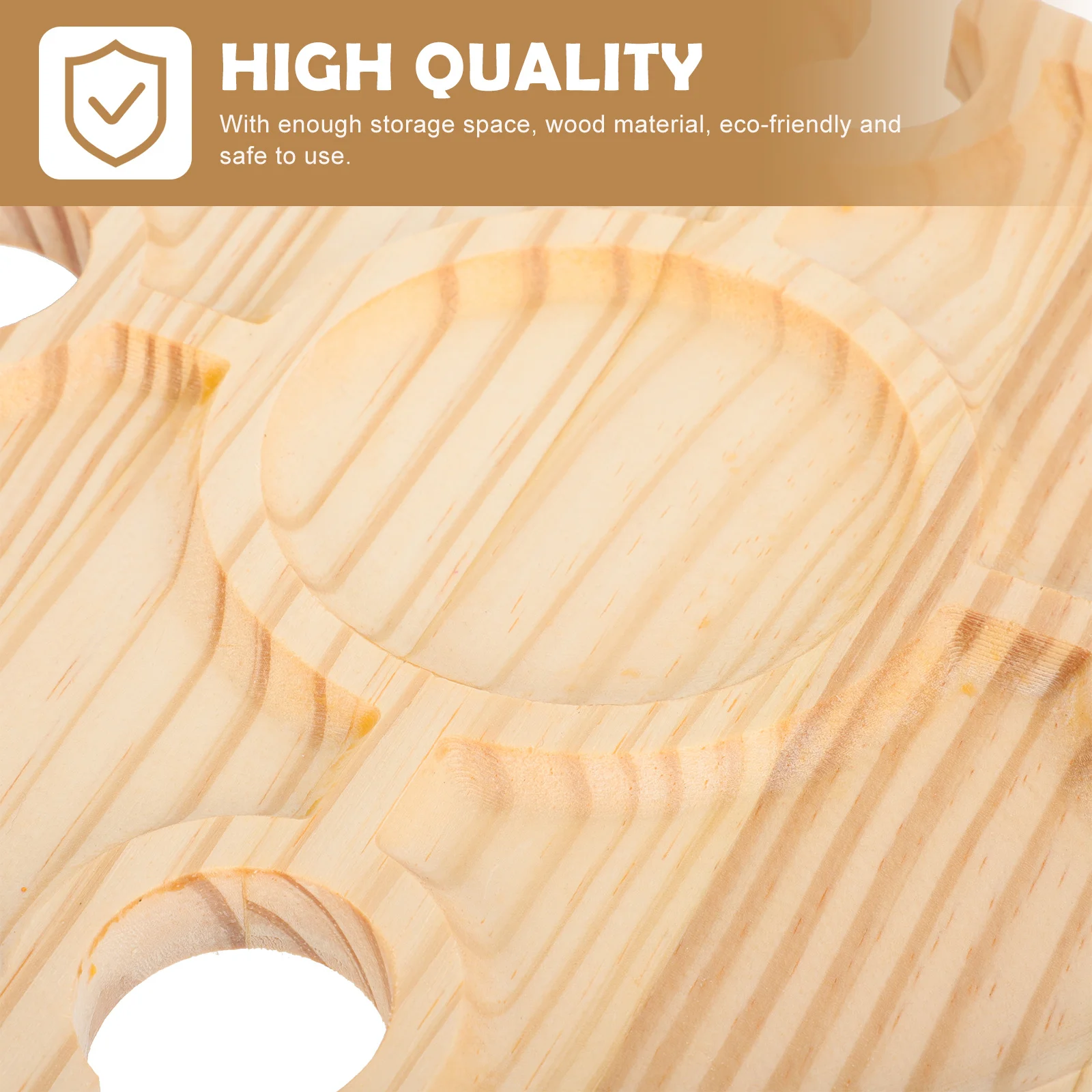 

1Pcs Wooden Wine Table Portable Outdoor Picnic Table Wine Glass Holder Snack Serving Storage Rack Serving Desk