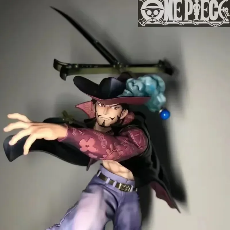 Anime One Piece  Figure Dracule Mihawk The Strongest Swordsman Anime Manga Statue Pvc Action Figure Collectible Doll Toys