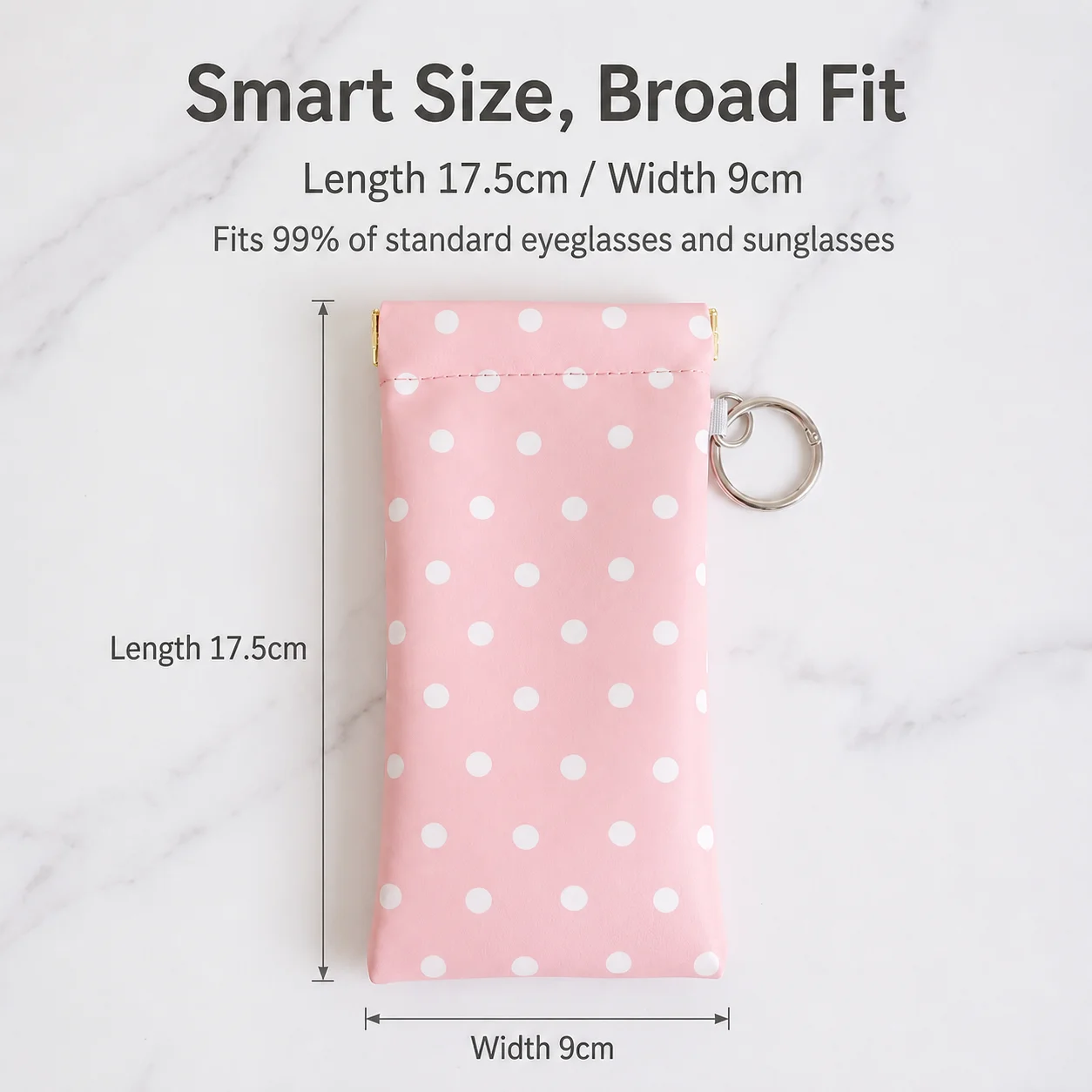 Sunglasses Case Sewn Magnetic Eyeglasses Pouch Glasses Case Pu Hanging Clip Glasses Bag For Bag Interior Prescription Glasses