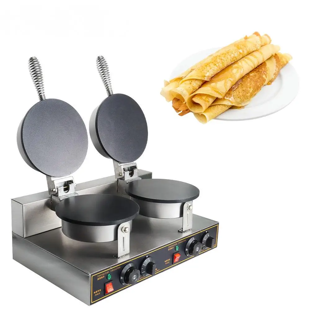

Food tools 2025 New Type Home Use Double Electric Waffle Makers Roll Biscuit Making Machine Electric Ice Cream Cone Baking E