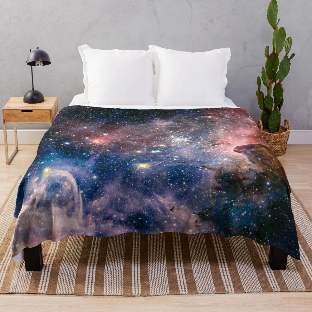 Carina Nebula's Hidden Secrets Throw Blanket for sofa Luxury Luxury Designer Sleeping Bag Blankets