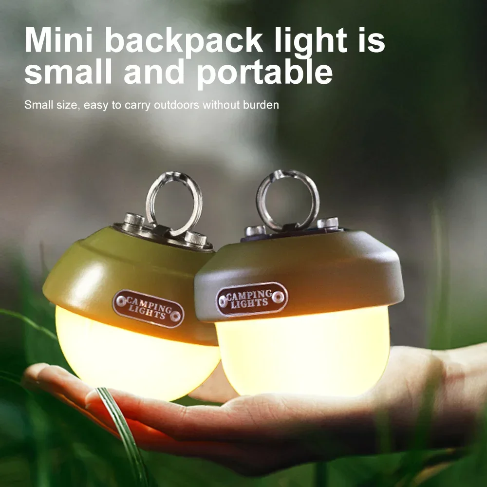 Portable Camping Retro Lantern Vintage Tent Lighting Lantern Decoration Waterproof Outdoor Garden Street Path Lawn Lamp