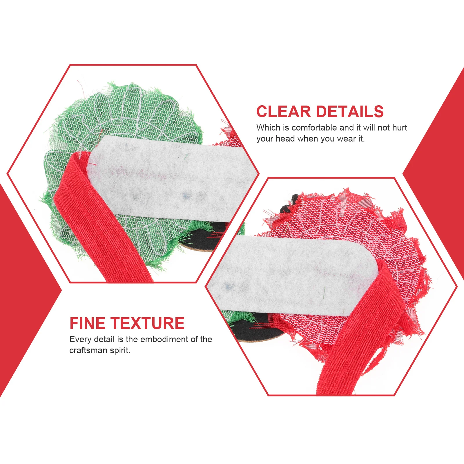 

3Pcs Headband Set Adorable Christmas Halloween Party Festival Hair Accessories for Holiday Dress Up