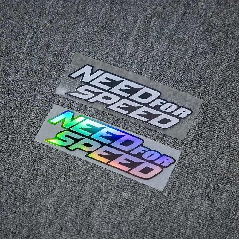 1PC Need for Speed Car Motorcycle Stickers Decals in Holographic and Classic Designs for Auto Moto Gaming Style Decorative Acces