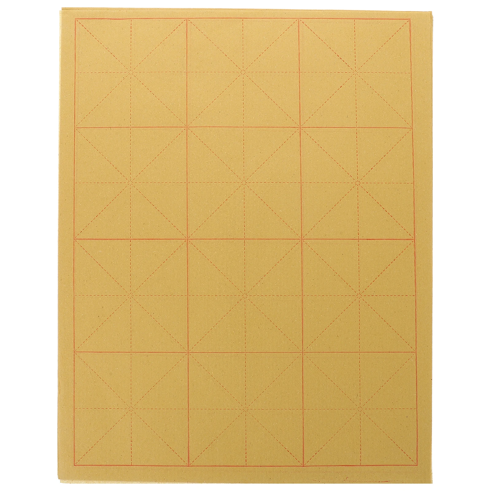 

80 Sheets Calligraphy Practice Paper Sumi Painting Handwriting 6cm Rice Raw Student