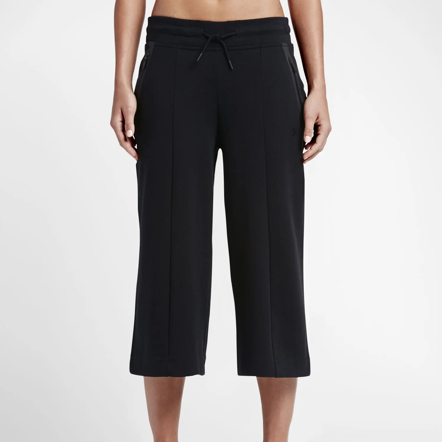 Nike Authentic New Season Women's Casual Wide Leg Capri Shorts 811680-010