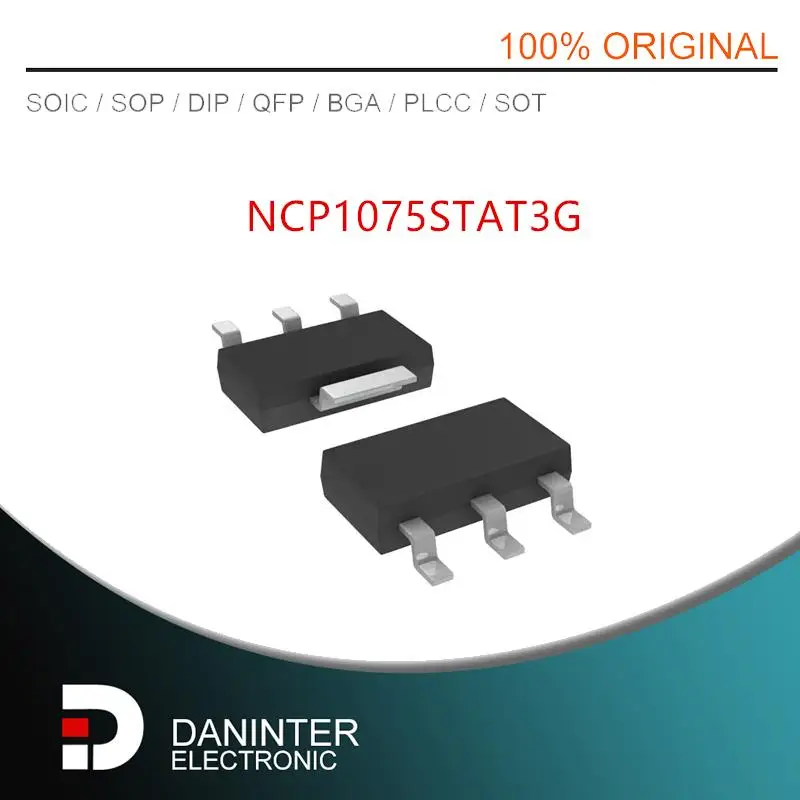 10PCS/LOT  New  NCP1075STAT3G NCP1075 1075A SOT-223  MPC89E52AF MPC89E52 89E52 QFP44 NCP1399AC NCP1399ACDR2G SOP16