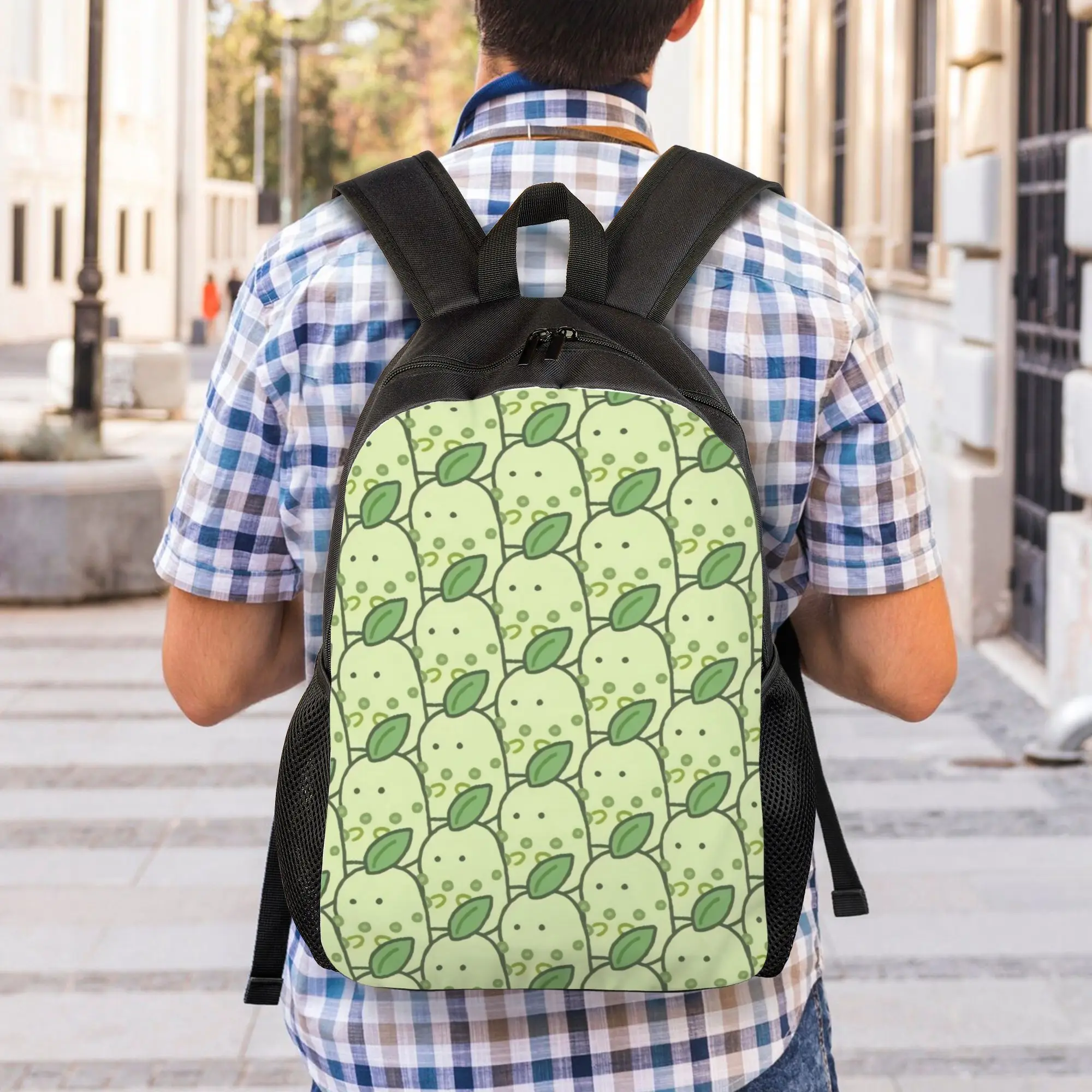 

Pokemon Storage Bag Back to school season Chikorita Light Backpack