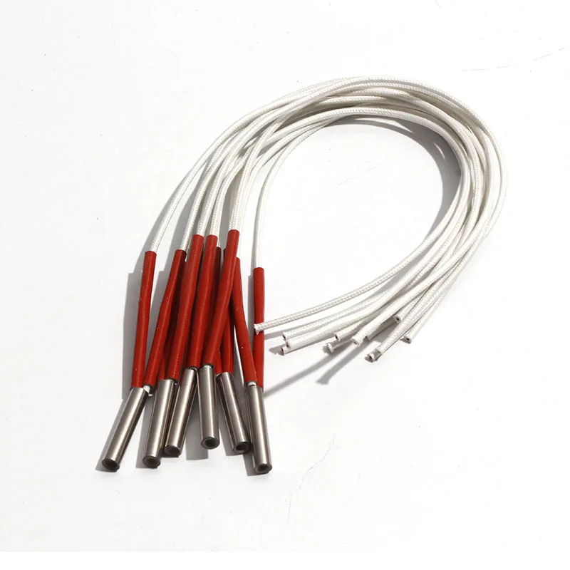 LUJINXUN 220V 304SS Heating 3D Printer Heat Element 9.5x80mm 9.5x85mm 9.5x90 9.5x95mm 230W-280W Electrical Resistance 5PCS