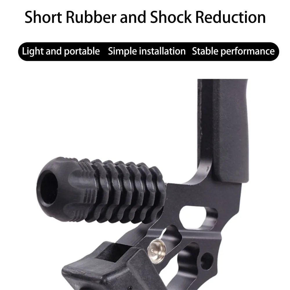 Rubber Archery Bow Stabilizer Shock Dampening Universal Thread Compound Bow Shock Damper Vibration Dampener Archery Sport