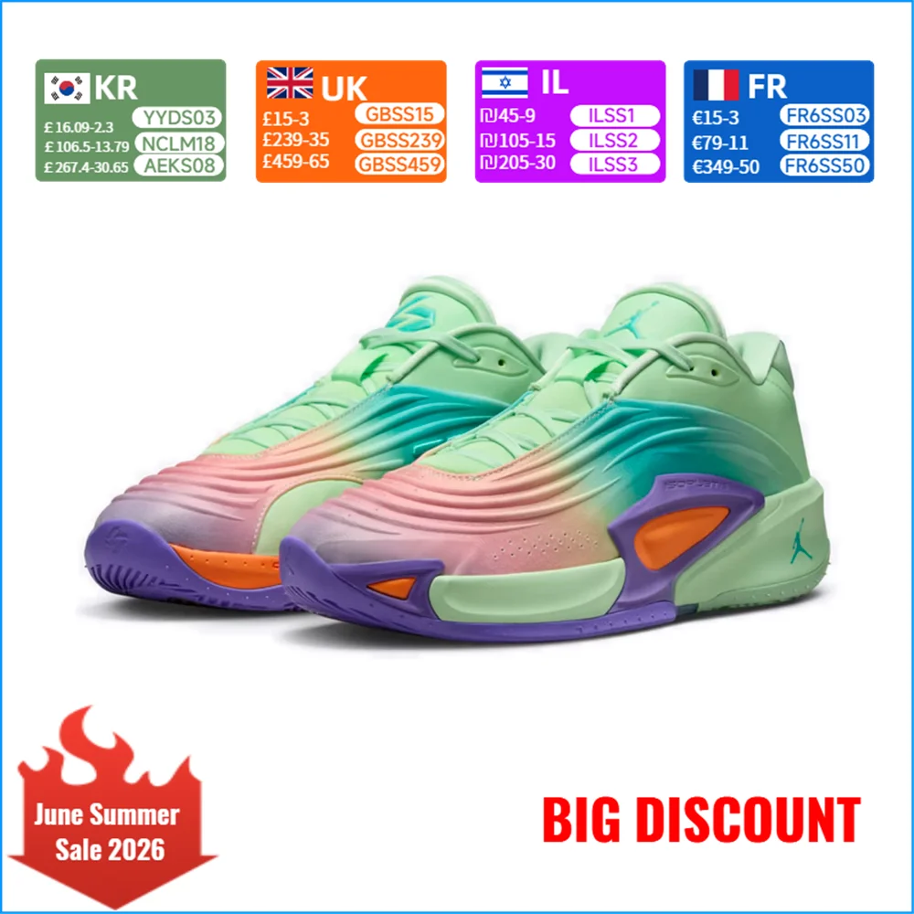 Nike Air Jordan Luka 3 Low-Top AJ Basketball Shoes for Men with Air Cushioning, Durable and Slip-Resistant, Model HQ5048-300