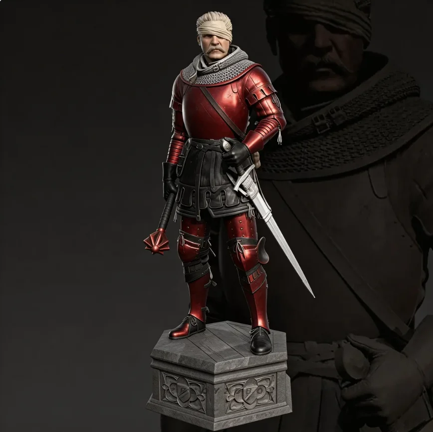 

The height of man 38mm 50mm 75mm Resin model kit self assembling and self painting） TD-7702/3D