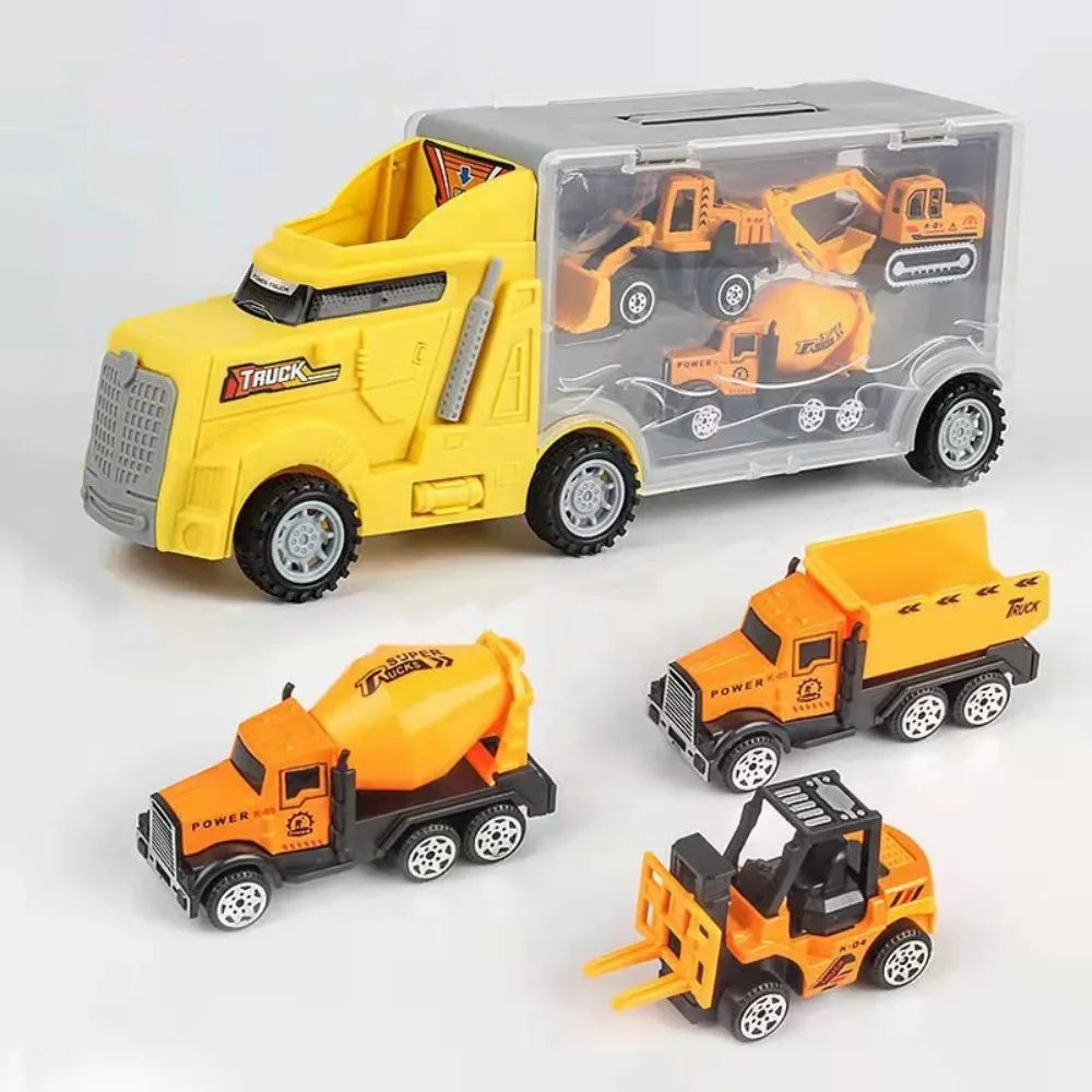 

Забавный инженерный автомобиль, игрушечный полицейский автомобиль, мобильный автомобиль, строительные игрушки, грузовик, красная/синяя модель, имитация детской машины, игрушечный автомобиль