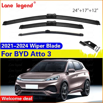 מגבים קדמיים ואחוריים ל-BYD Atto 3