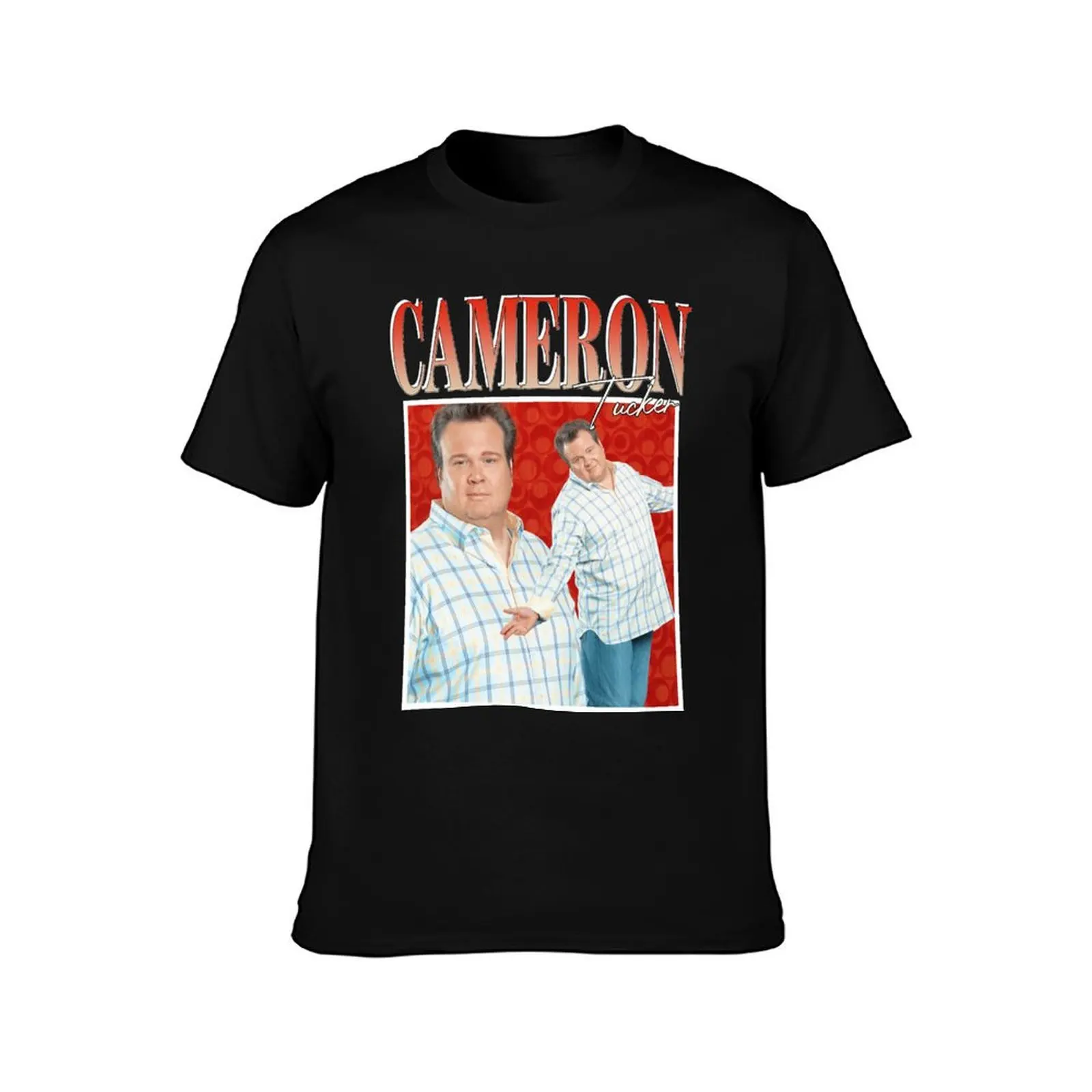 Cameron-tucker-Classic T-Shirt Large Size Short Sleeve T-Shirt