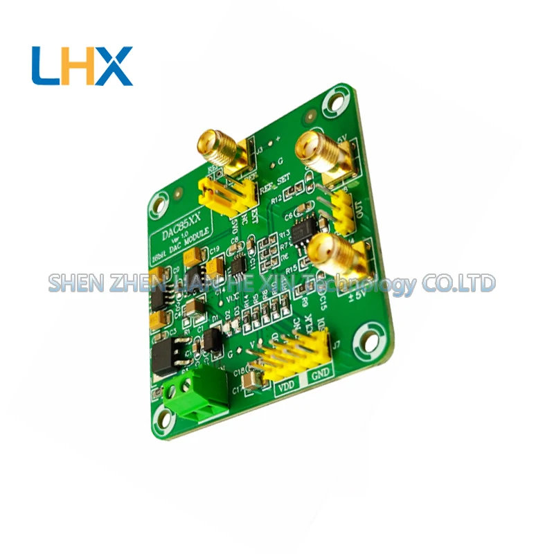 

DAC8550 16-битный ЦАП, модуль цифро-аналогового преобразователя 0-5В плюс/минус 5В