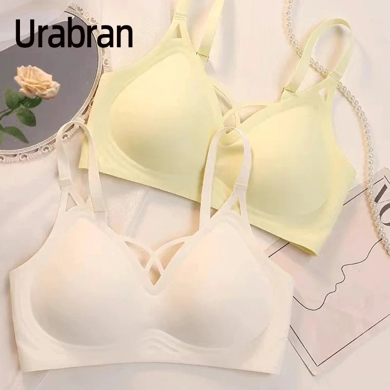 UBAU Soft-supported underwear with beautiful back women\'s small breasts gathered together and supported with anti-sagging bra