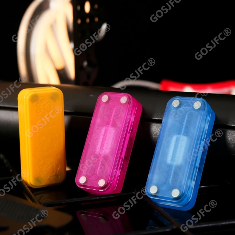 BUDING EDC PMMA Fidget Slider Stress Relief Toy Push Slider Fidget Toys For Adults Office Desk Accessories