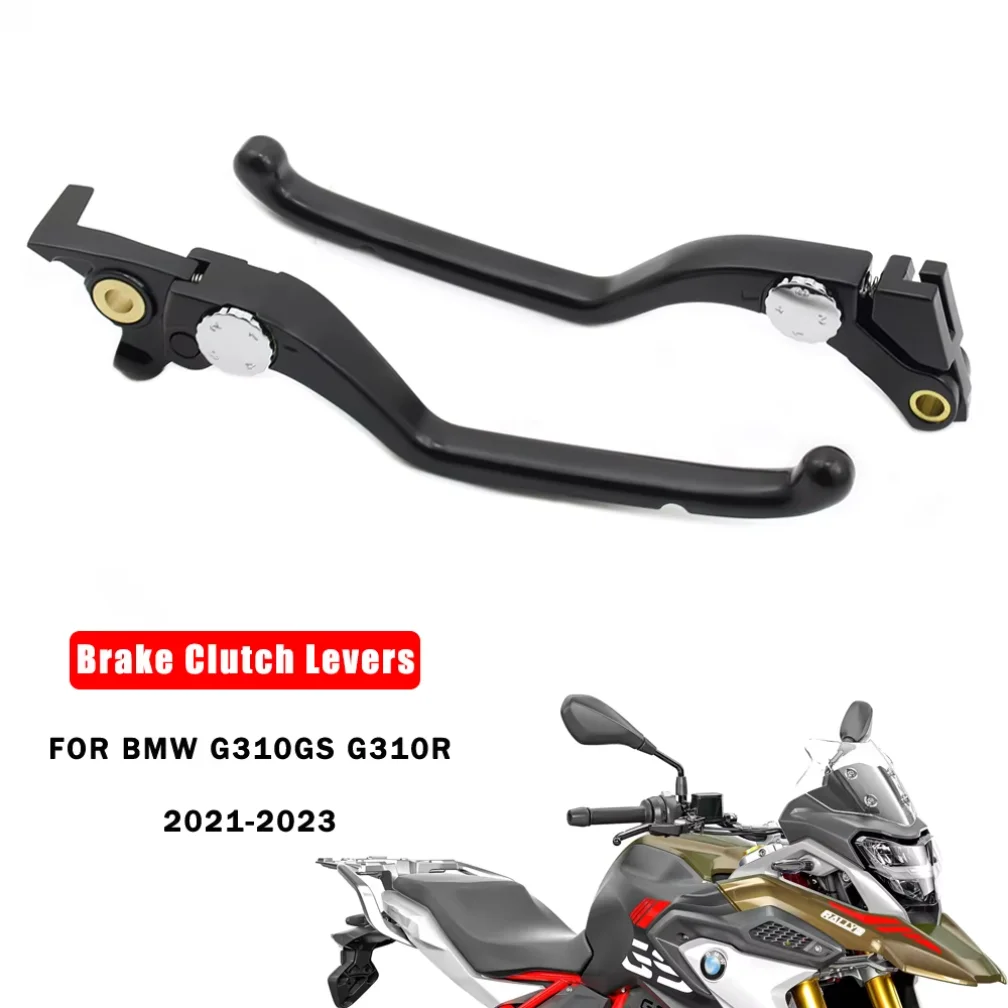 For BMW G310GS G310R G310 R G 310 GS Brake Clutch Levers Hand Control Levers Aluminum handle 2021 2022 2023