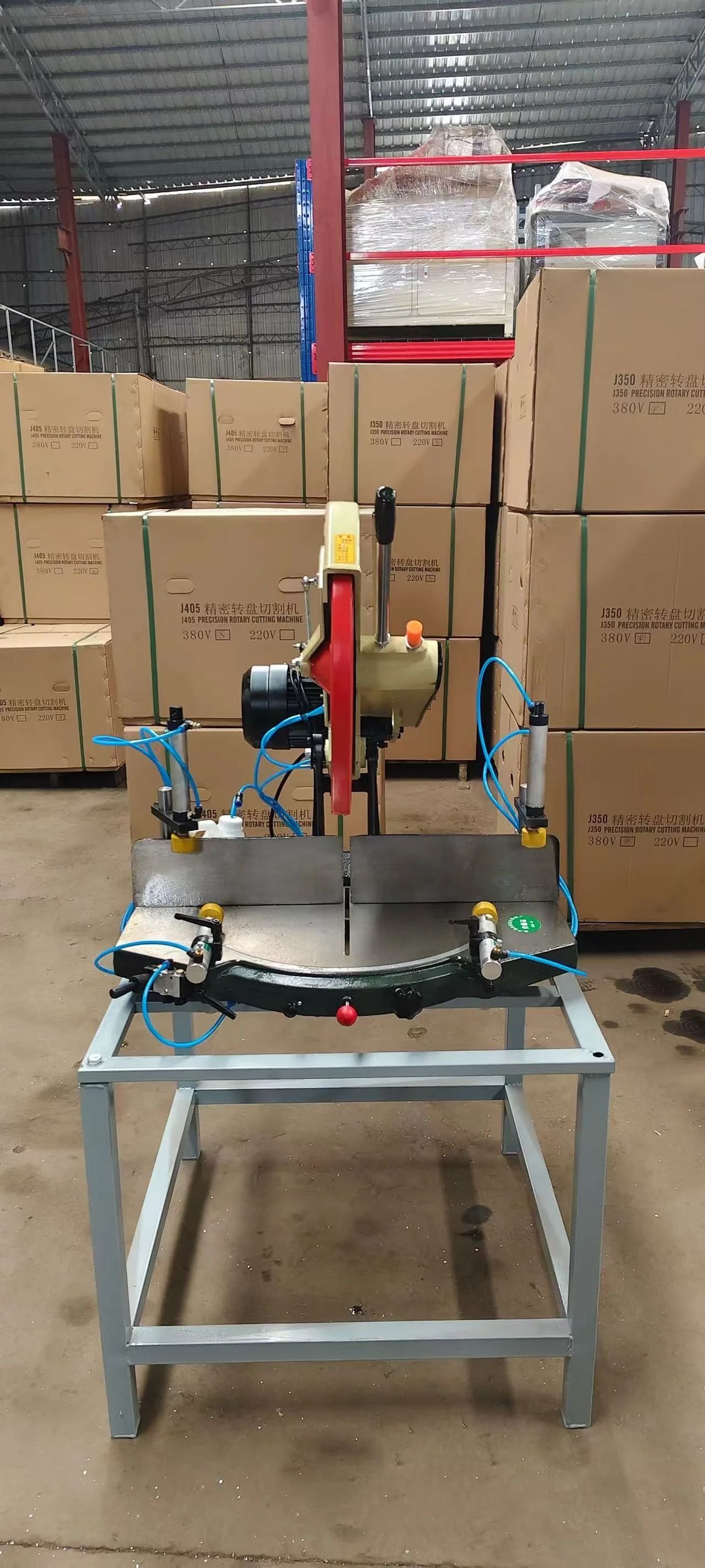 Single Head Cutting Saw for Aluminium Profiles with Arbitrary Angle Aluminum Cutting Machine 18-inch Single-ended Saw