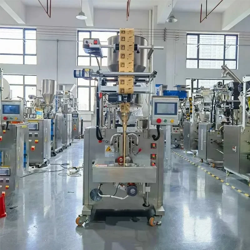 【Seller's Recommendation】Coffee Bean Packaging Machine Wrapping Sealing Easy to Operate Plastic Paper Automatic Granule Packing