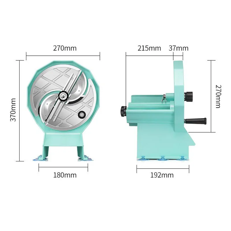 Manual Lemon Slice Slice Slicer, Fruit Slicer, Household Milk Tea Shop, Batata Fatia Artefato, Multi-Function Household Artefato