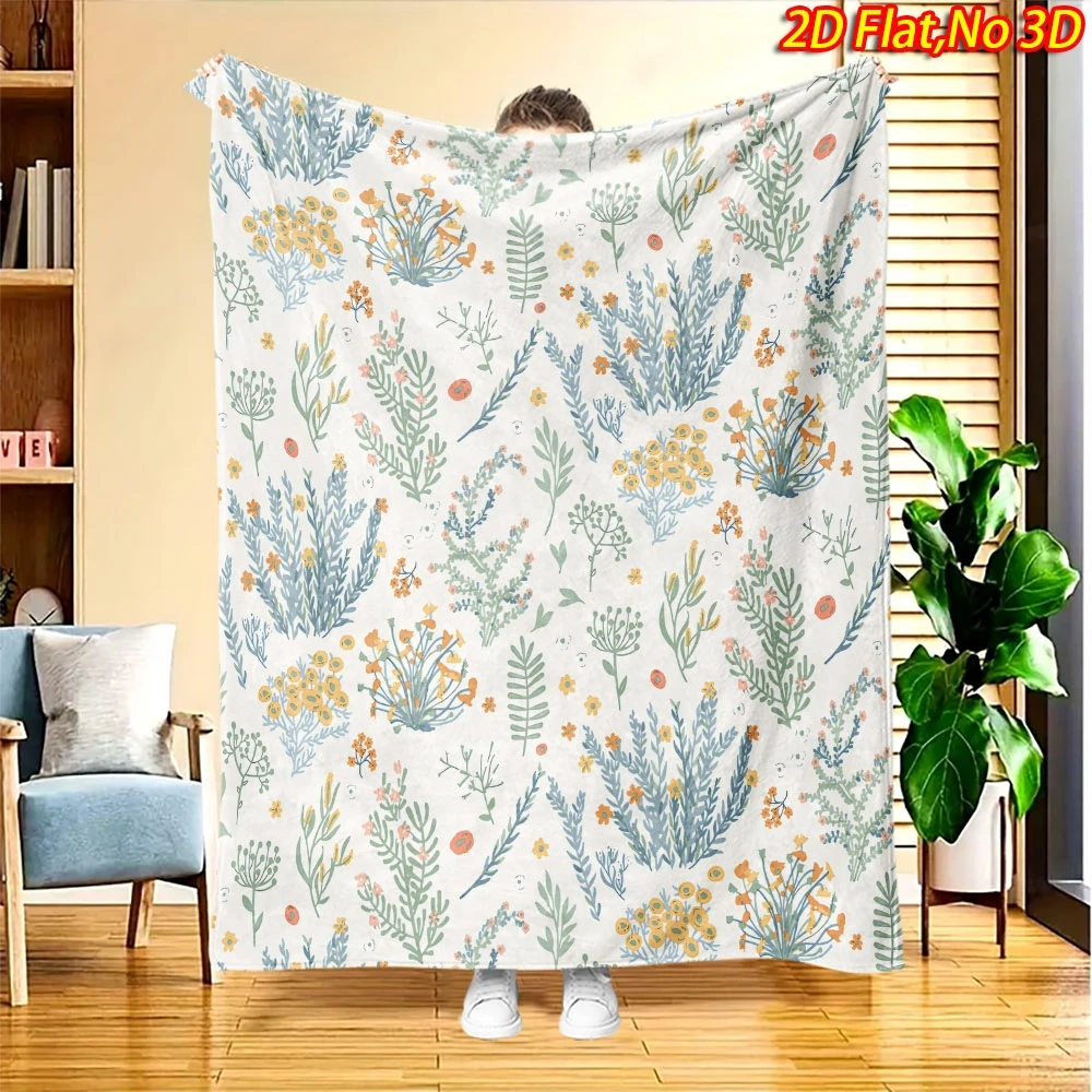 Modern British Check 2d Printed Soft Couch Cover Throw Retro Style Home Accent For Office Boutique Supermarket