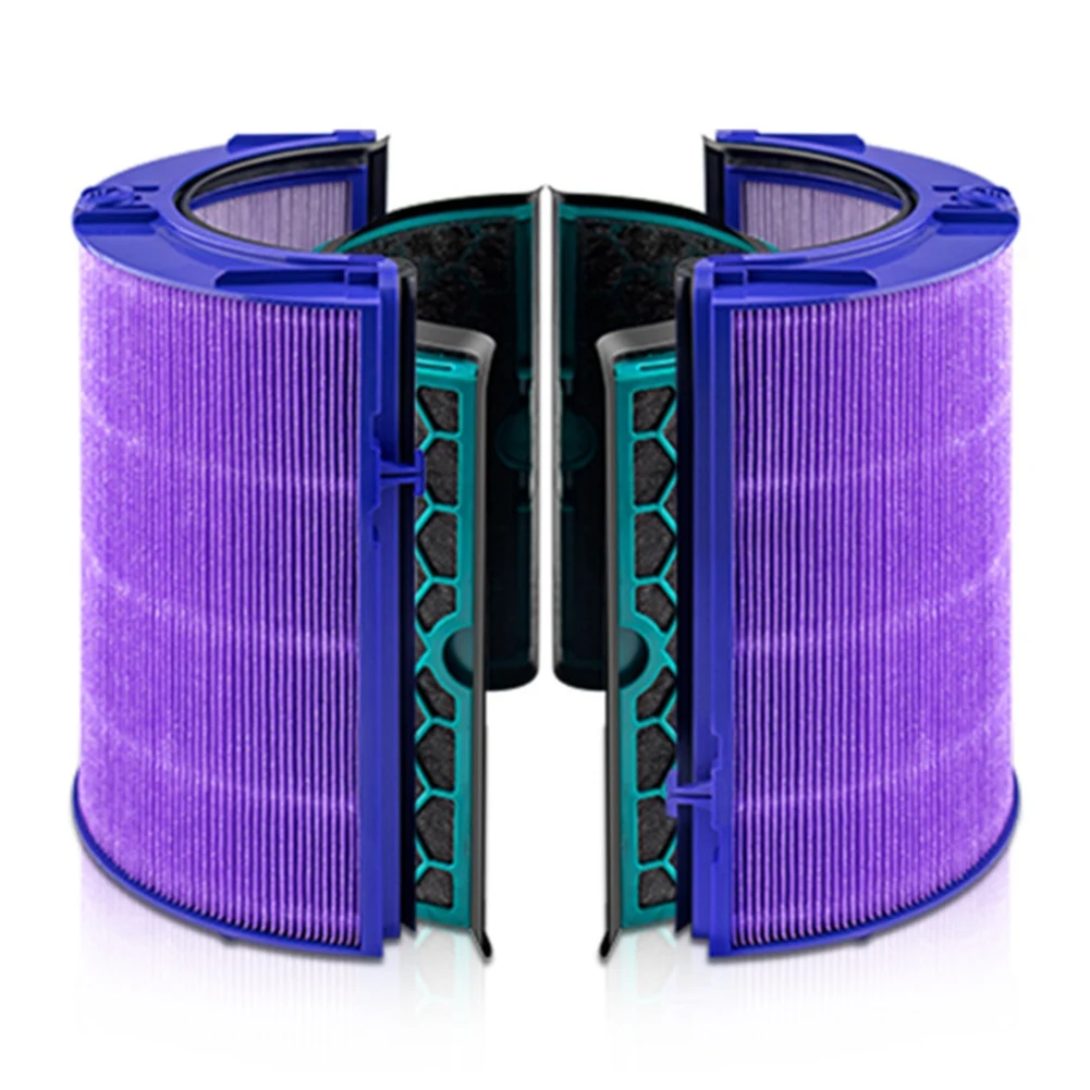 ABUD-فلتر الكربون لدايسون TP/HP/DP04/05/07 نقية كول هيبا تنقية مختومة مرحلتين 360 درجة نظام تصفية الملحقات