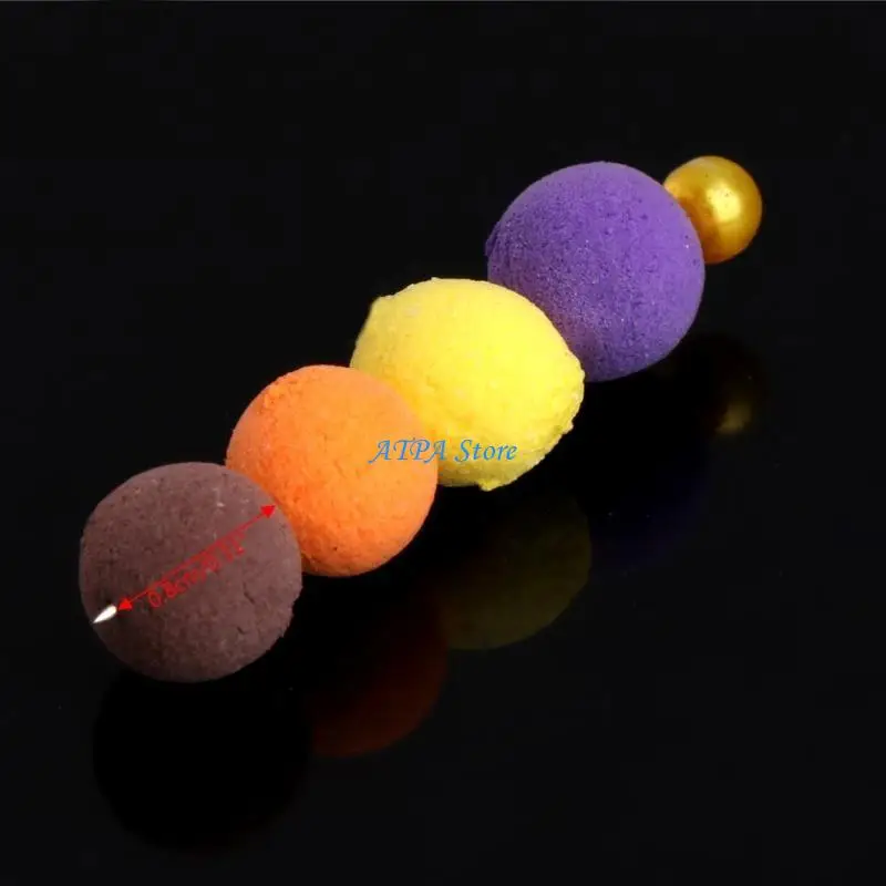 U13C 1 Box Carp Bait Floating Fishing Lure Artificial Baits Beads Up Smell Ball