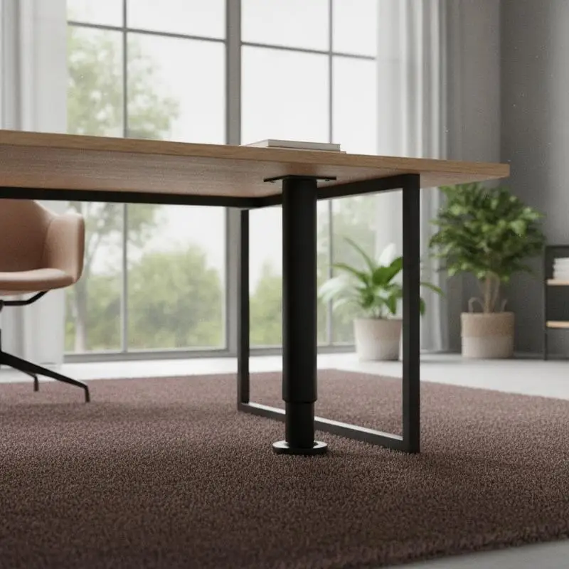 Adjustable Metal Cabint Table Legs Heavy Duty Kitchen Bed Support Sofa Furniture Legs Adjustable Support Feet